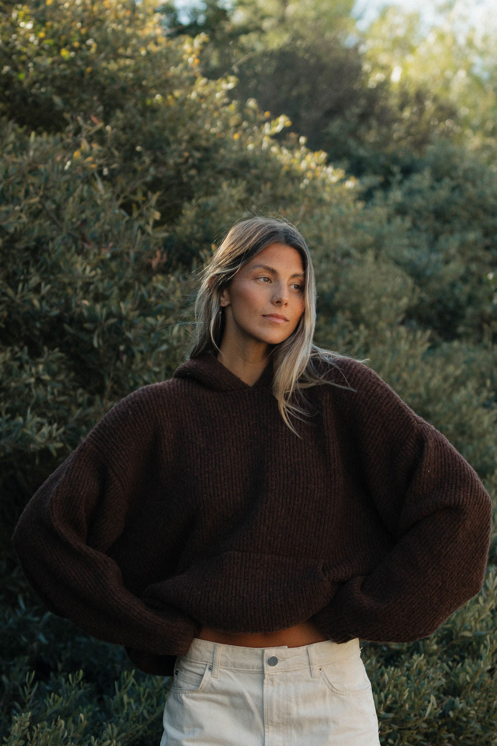 Malibu Mist Wool Blend Hoodie – SOLAÍ THE LABEL