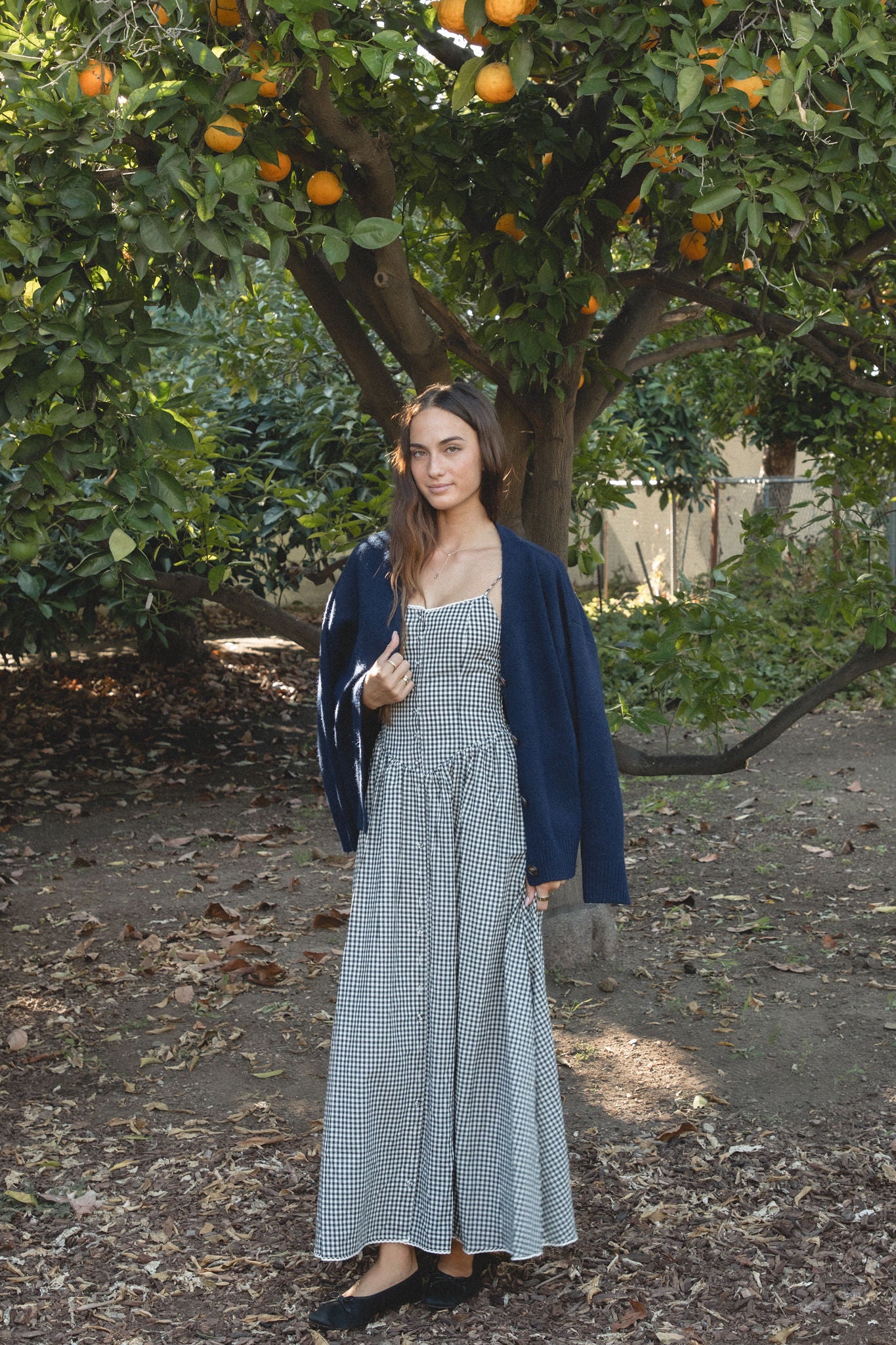 Clara Gingham Maxi Dress – SOLAÍ THE LABEL