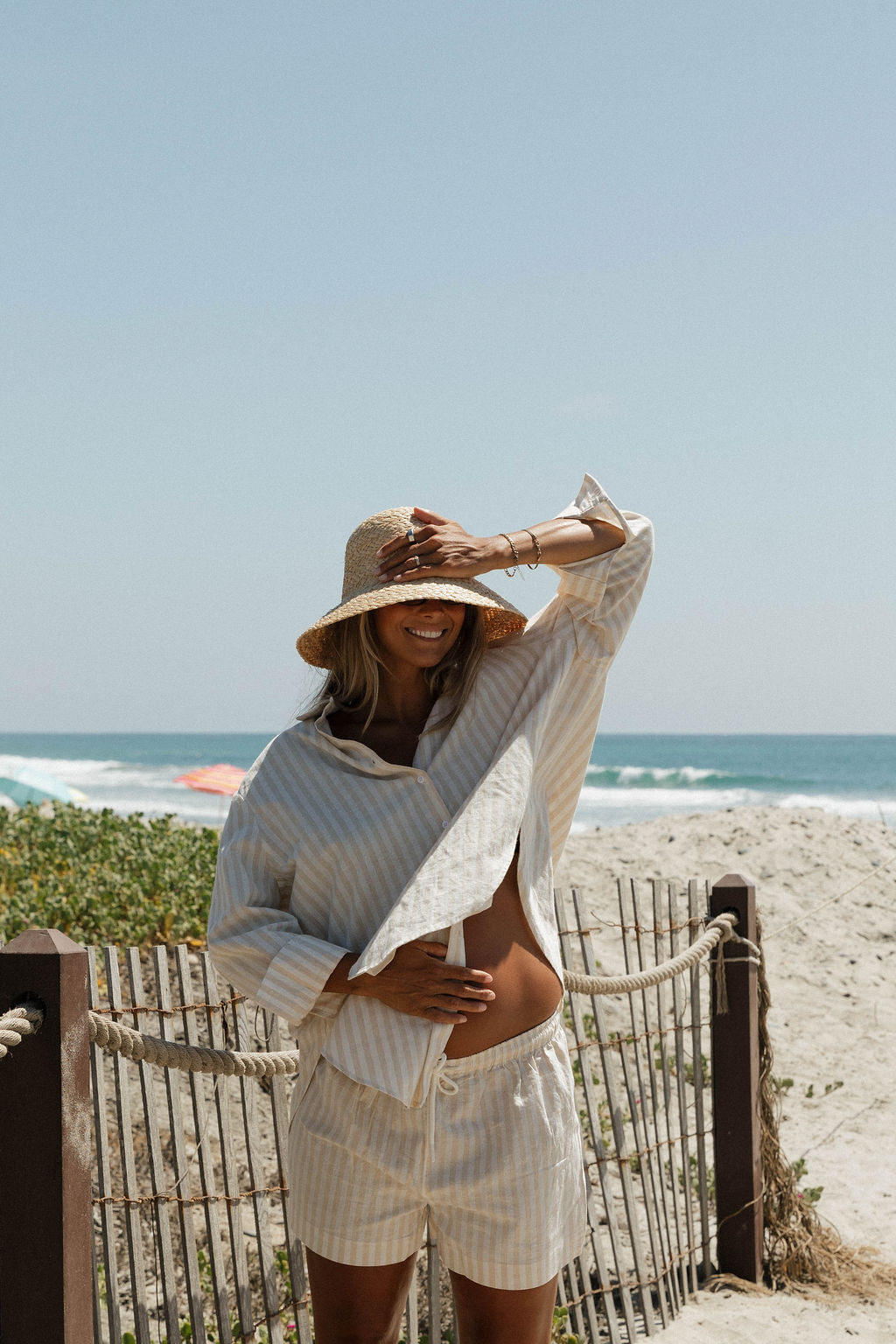 French Riviera Linen Dress – SOLAÍ THE LABEL