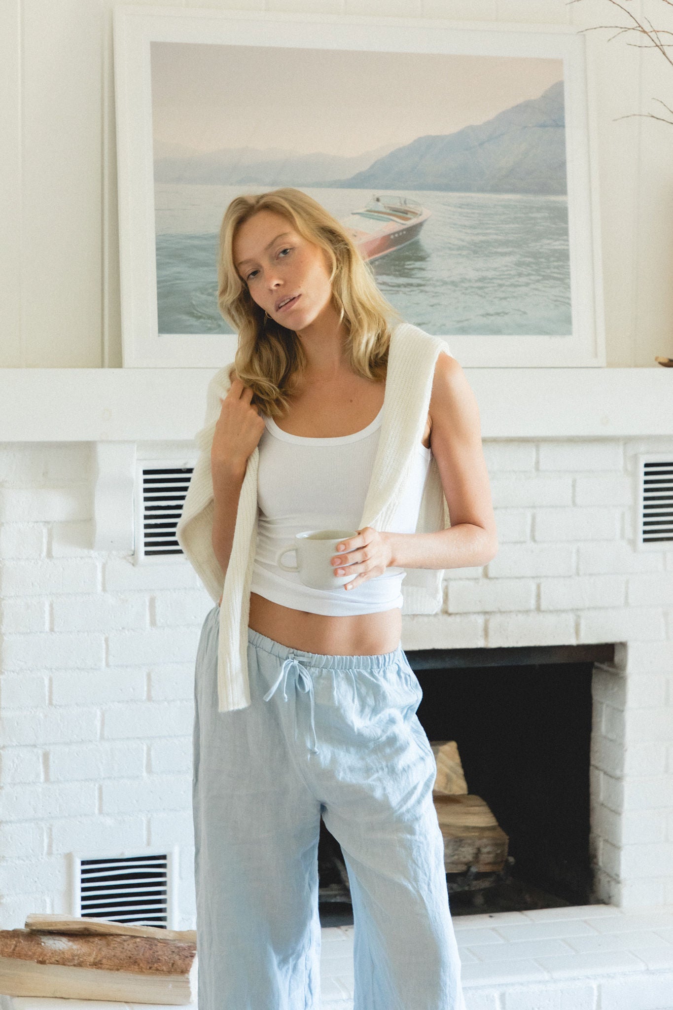Capri Linen Drawstring Pants – SOLAÍ THE LABEL