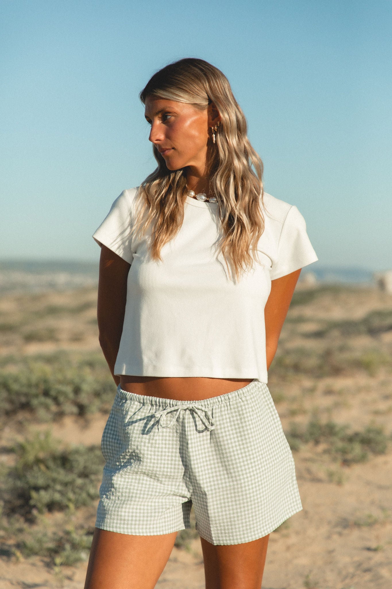 Breeze Cotton Gauze Shorts – SOLAÍ THE LABEL
