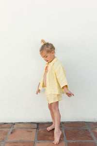 Capri Kids Linen Top