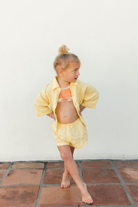 Capri Kids Linen Shorts