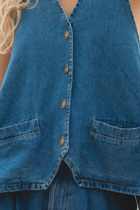 Terrace Denim Top