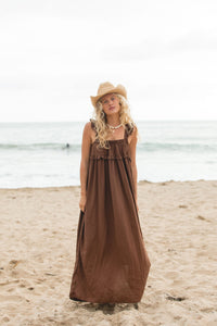 Drift Linen Blend Maxi Dress